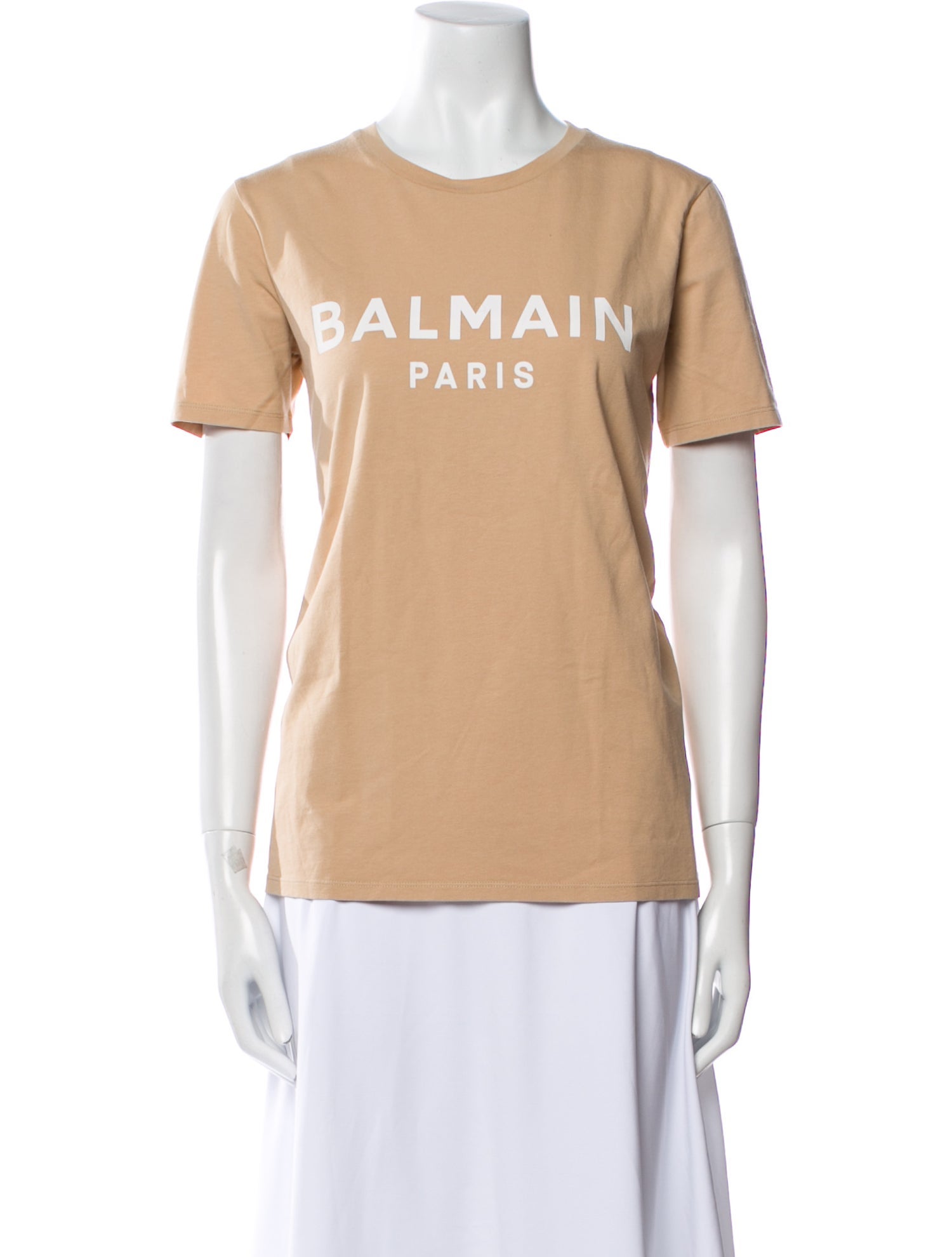Balmain Graphic Print Crew Neck T-Shirt