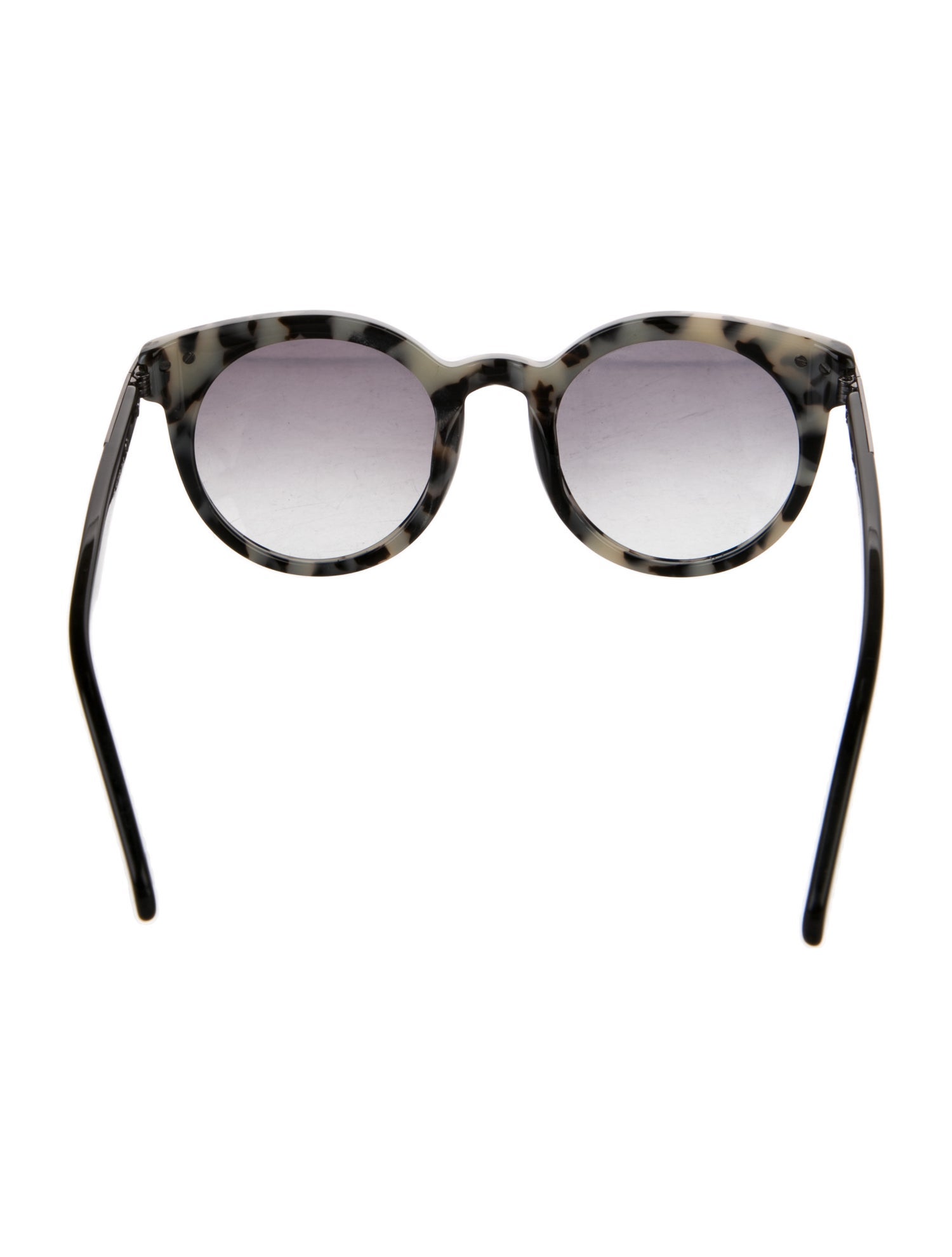 Balmain Round Gradient Sunglasses