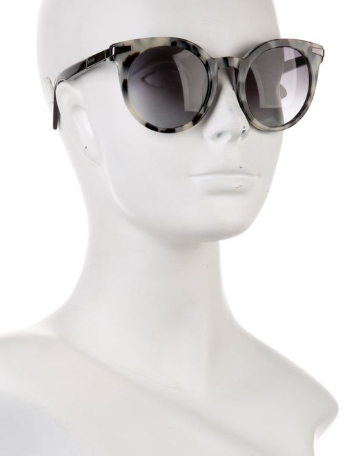 Balmain Round Gradient Sunglasses