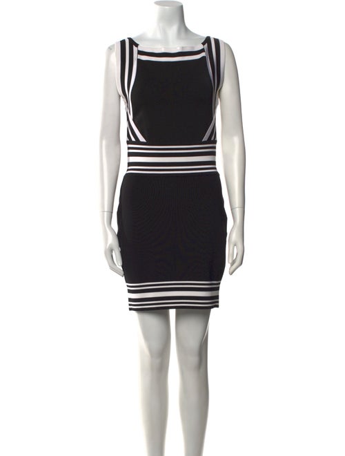 Balmain Striped Mini Dress