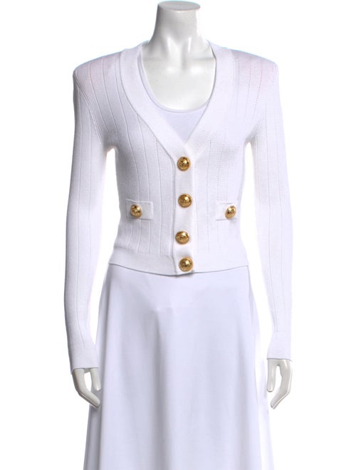 Balmain V-Neck Sweater