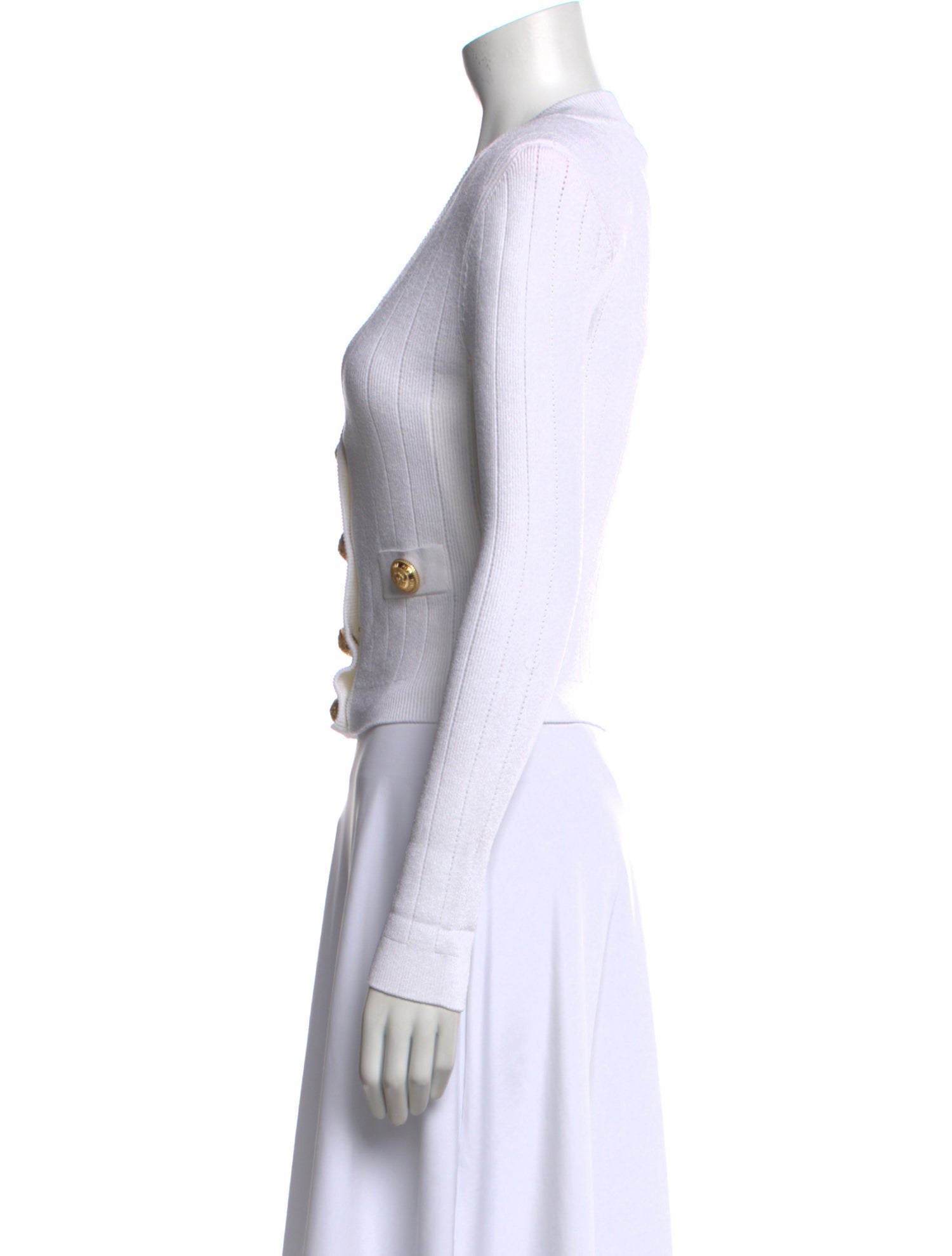 Balmain V-Neck Sweater