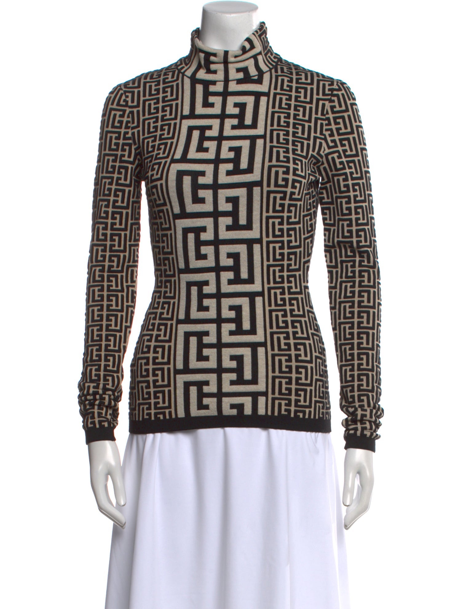 Balmain Wool Printed Sweater