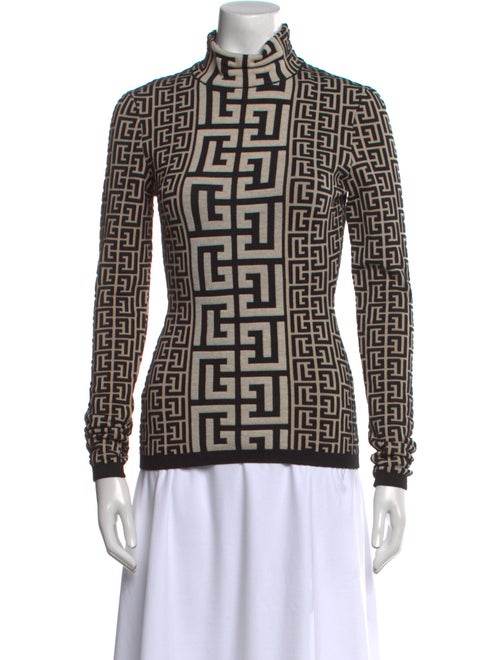 Balmain Wool Printed Sweater