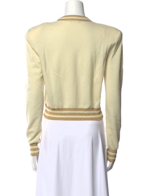 Balmain Wool Graphic Print Sweater