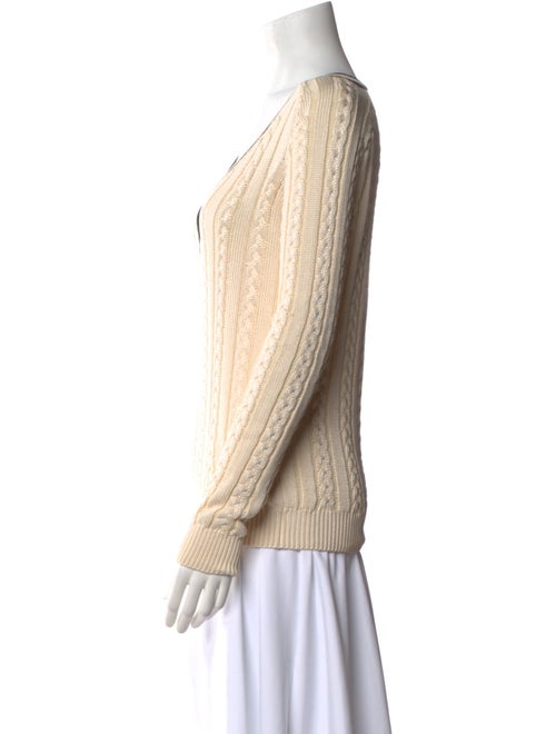 Balmain Silk V-Neck Sweater