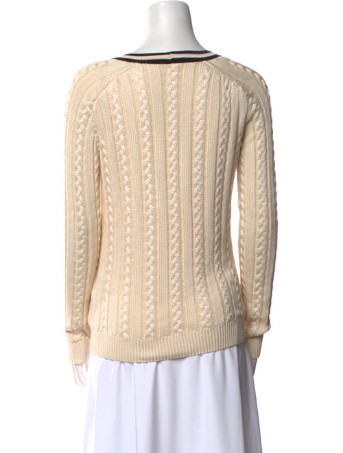 Balmain Silk V-Neck Sweater