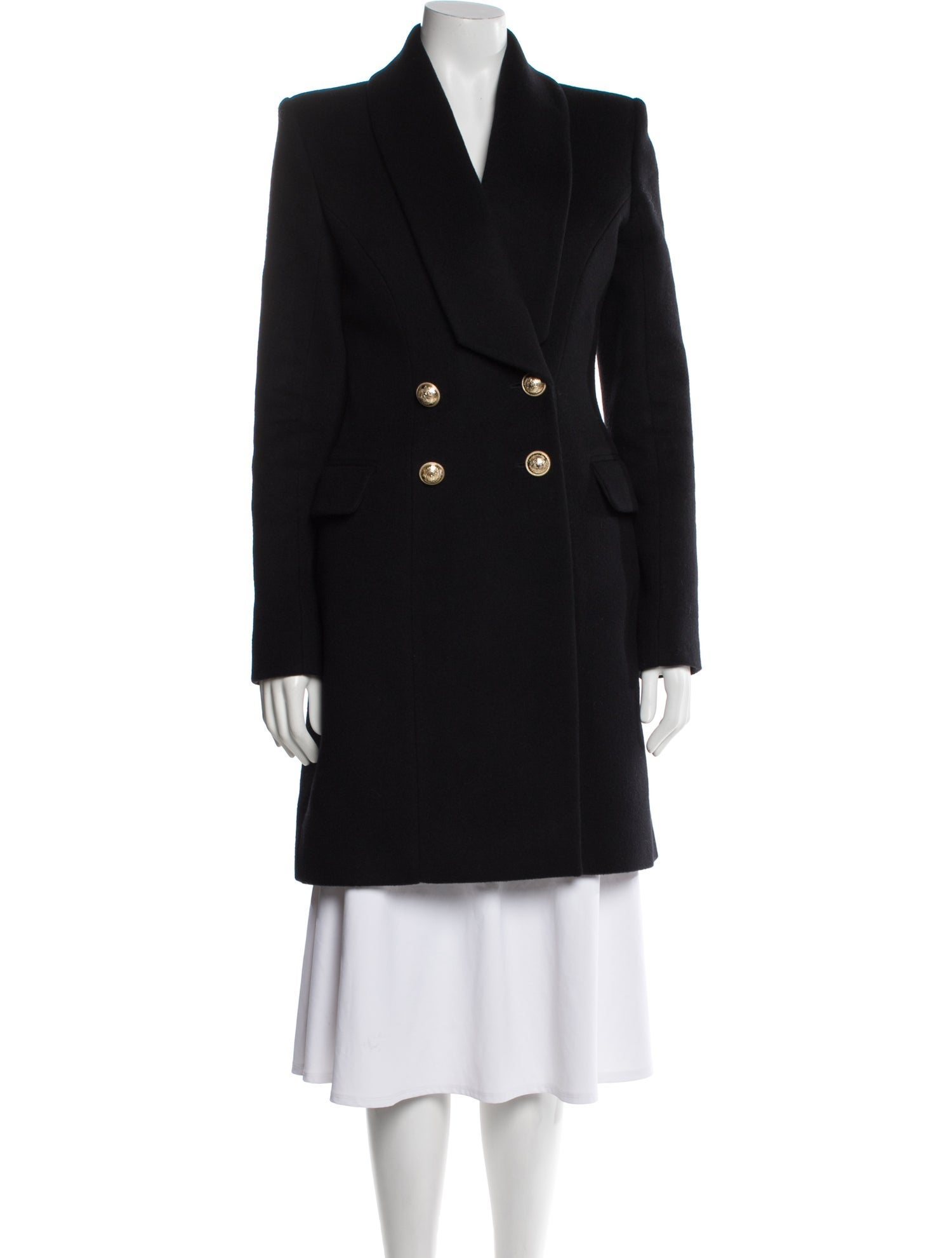 Balmain Wool Coat