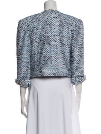 Balmain Tweed Pattern Evening Jacket