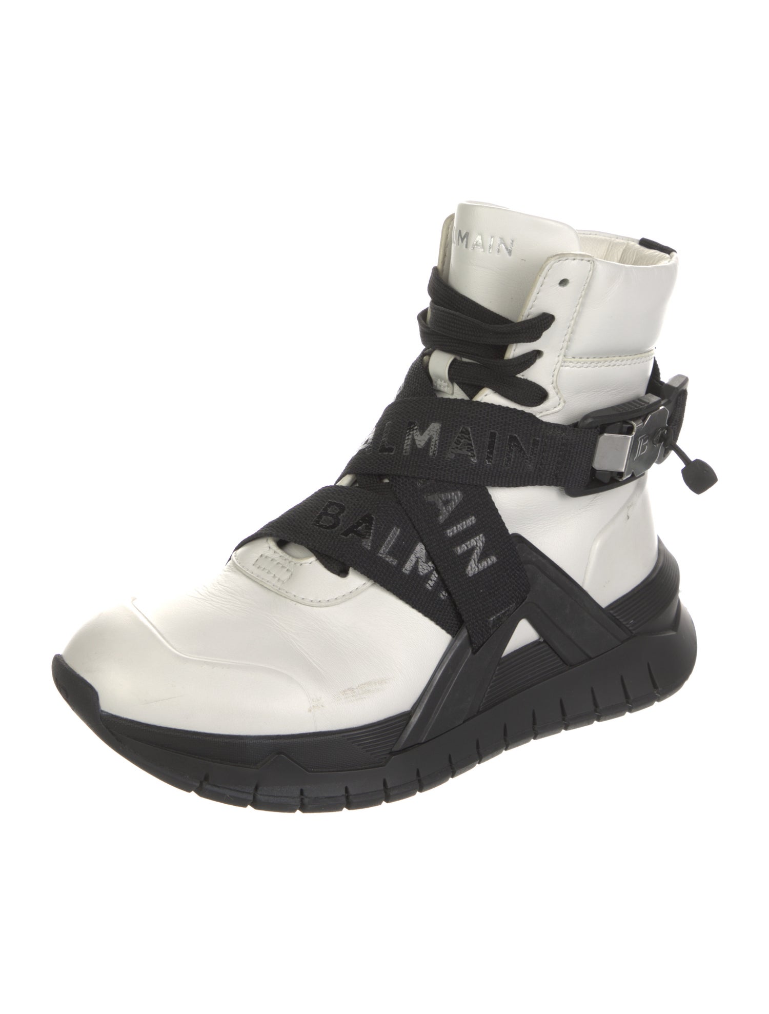 Balmain B Troop Leather Boots