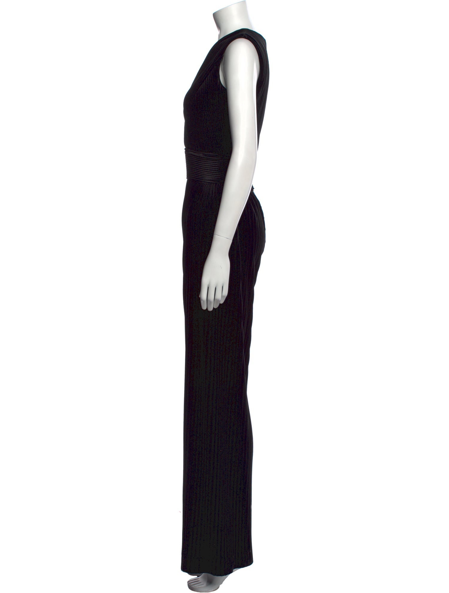 Balmain V-Neck Jumpsuit