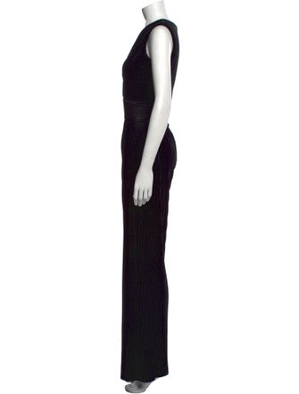 Balmain V-Neck Jumpsuit