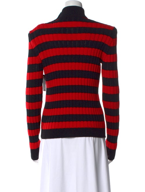Balmain Virgin Wool Striped Sweater