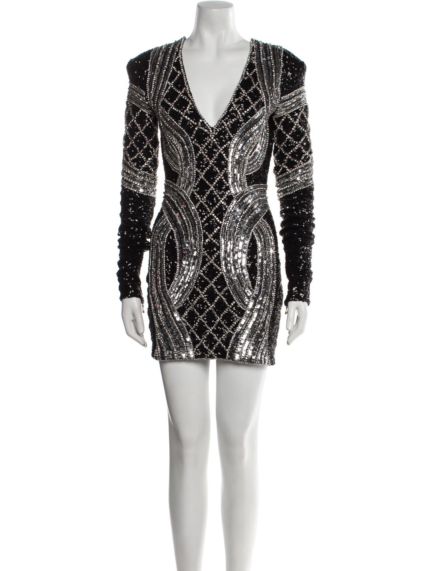 Balmain Sequin Mini Dress w/ Tags