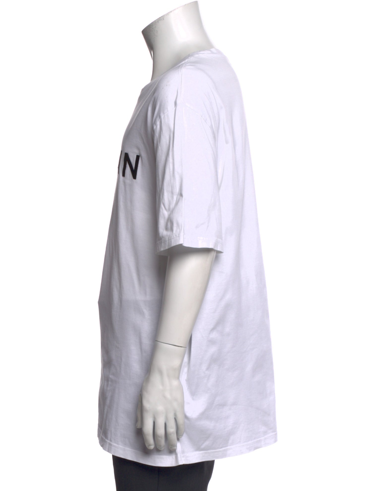 Balmain Graphic Print Crew Neck T-Shirt