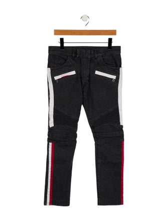 Balmain Moto Jeans