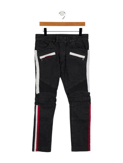 Balmain Moto Jeans