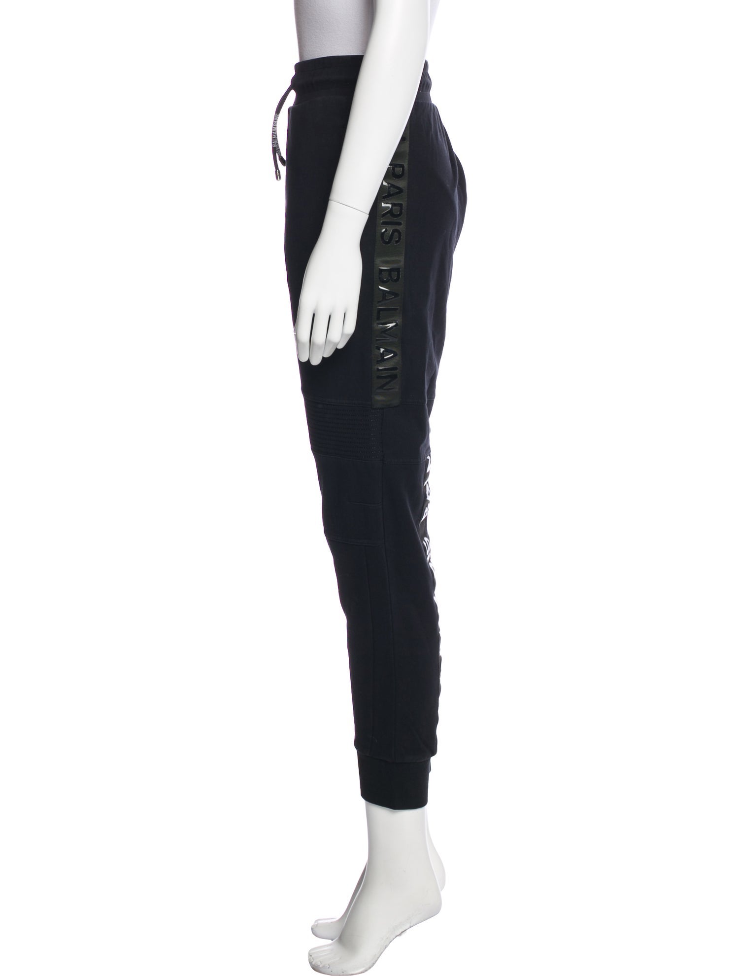 Balmain Graphic Print Joggers