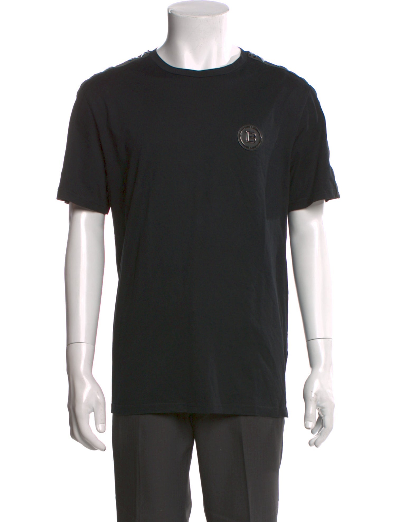 Balmain Crew Neck Short Sleeve T-Shirt