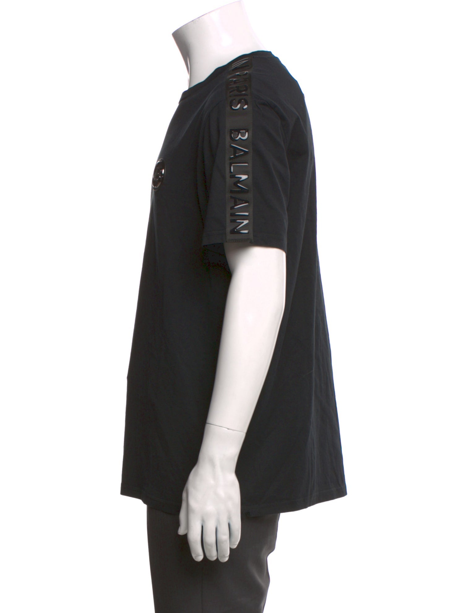 Balmain Crew Neck Short Sleeve T-Shirt