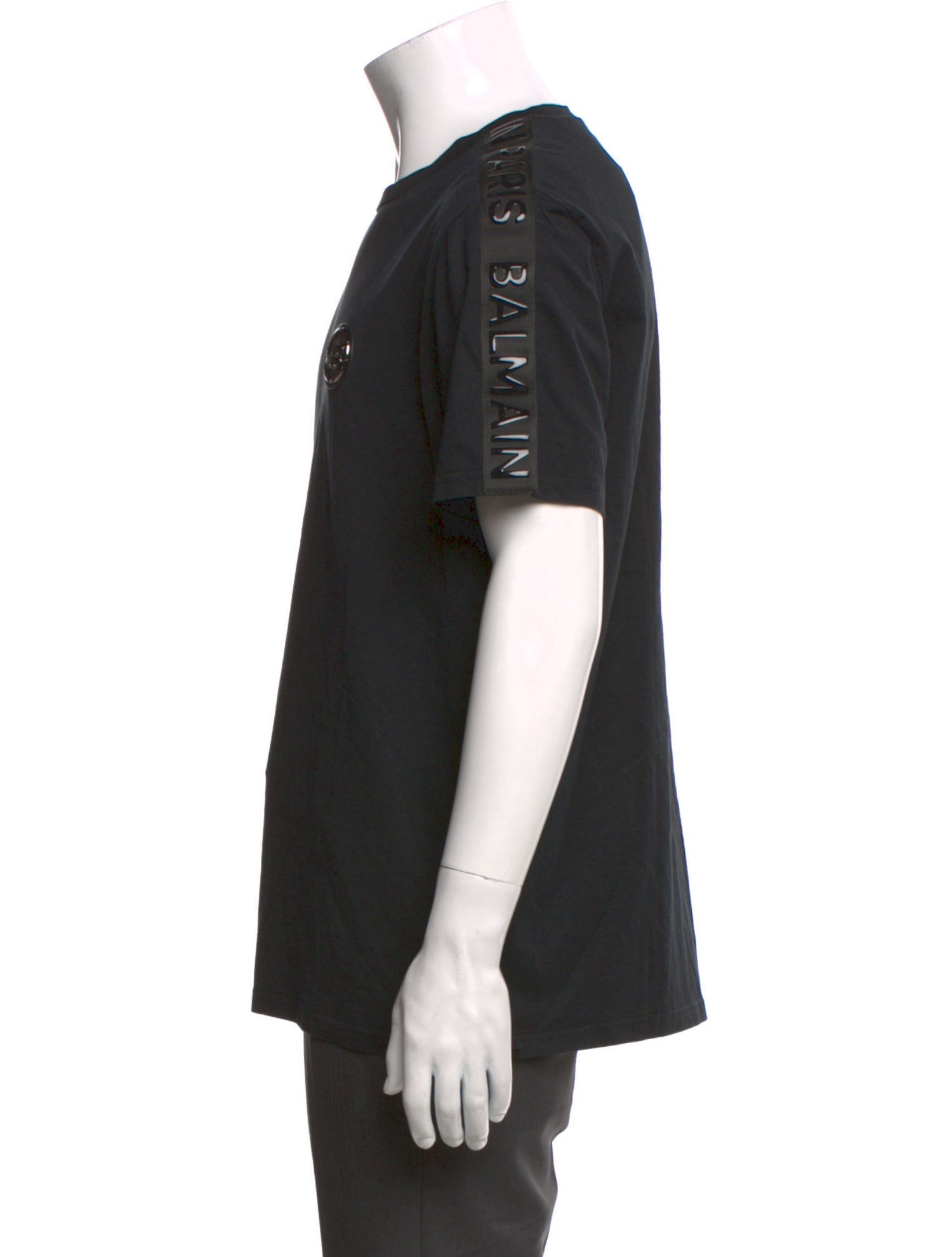 Balmain Crew Neck Short Sleeve T-Shirt