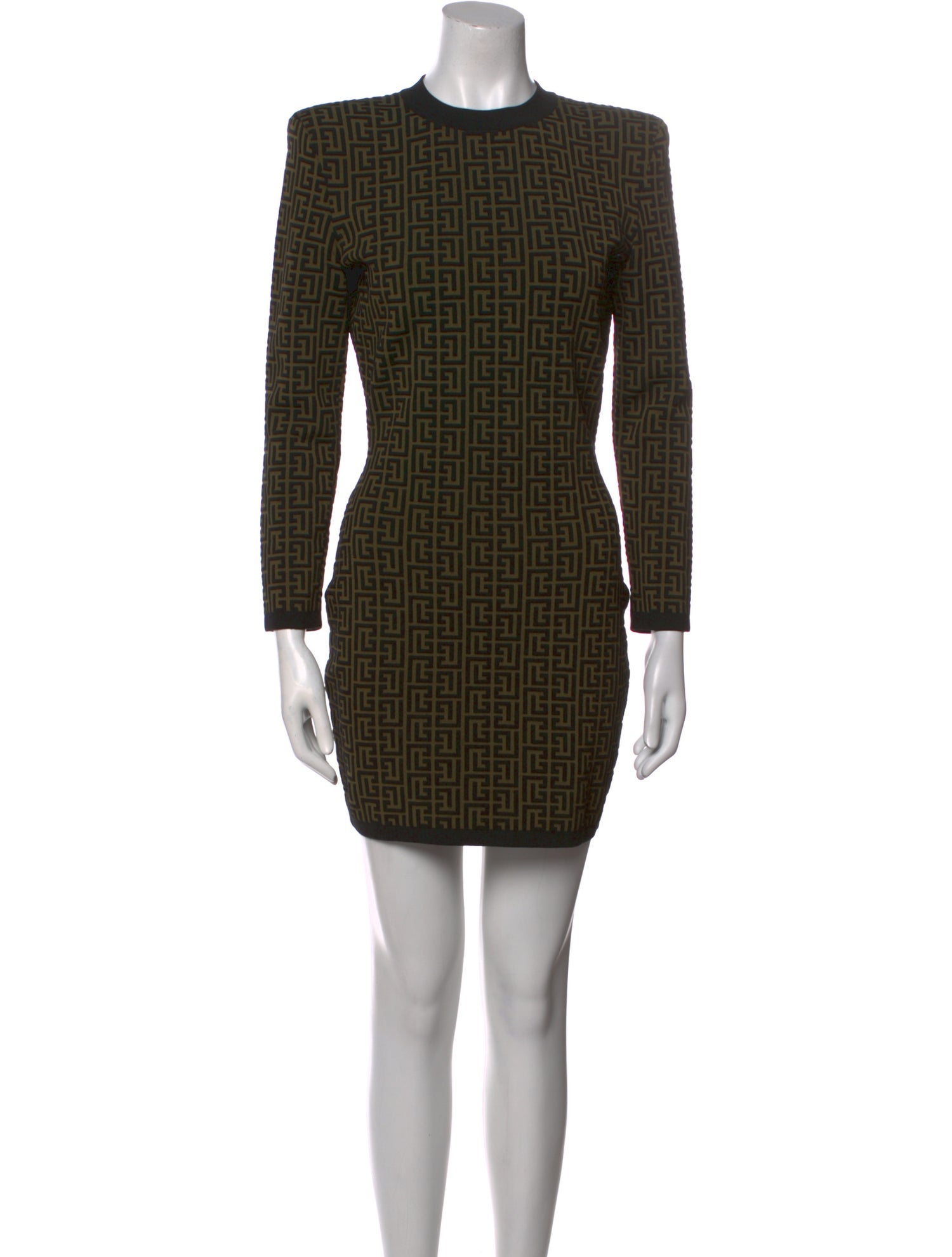 Balmain Wool Mini Dress
