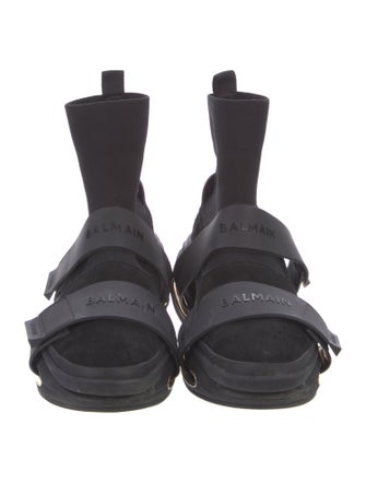 Balmain Printed Sock Sneakers