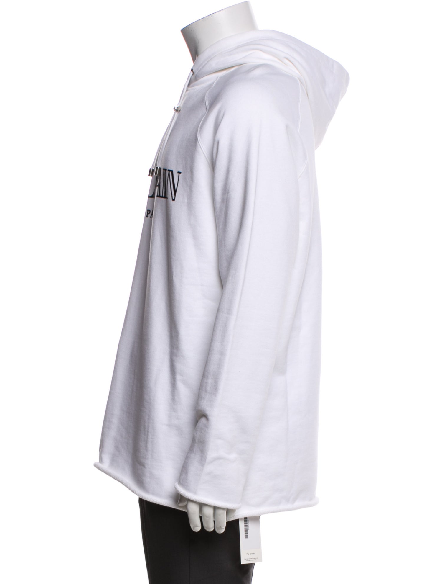 Balmain Graphic Print Crew Neck Hoodie