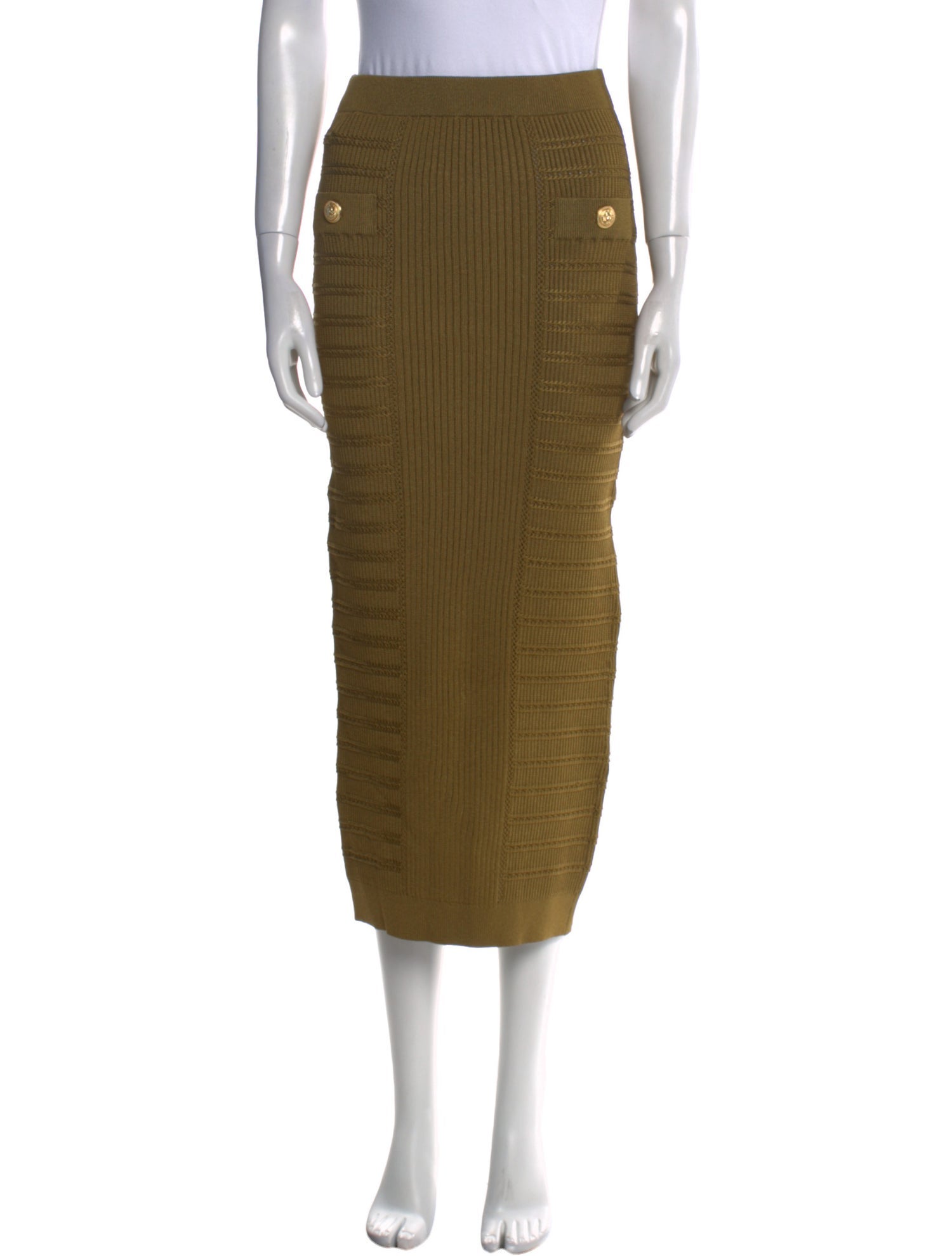 Balmain Midi Length Skirt
