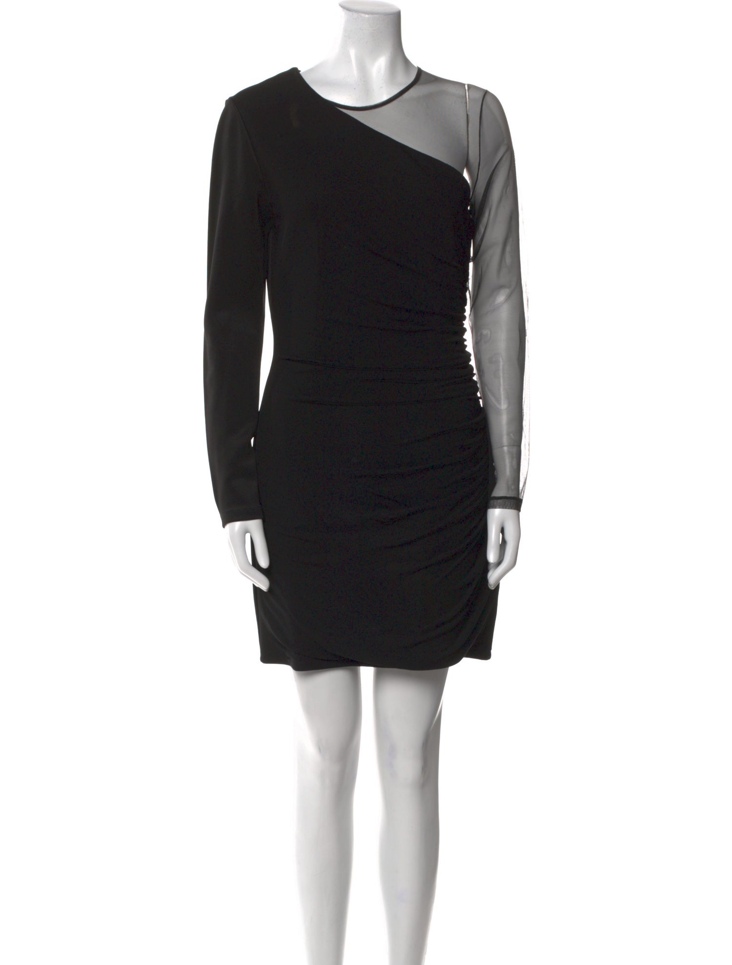 Balmain Cowl Neck Mini Dress