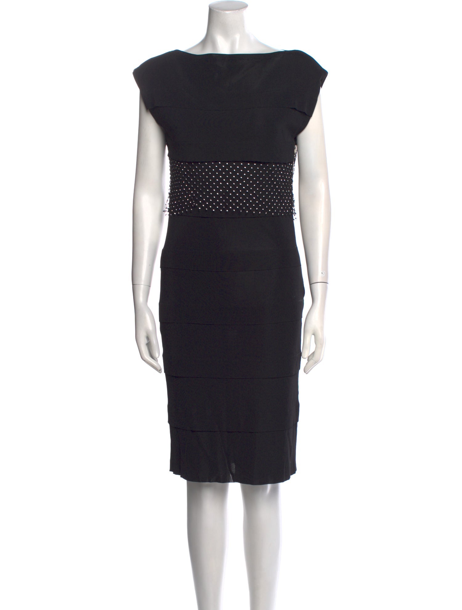 Balmain 2012 Knee-Length Dress - Black Dresses, Clothing - BAM117268 | The RealReal Balmain 2012 Knee-Length Dress - Black Dresses, Clothing - BAM117268 | The RealReal