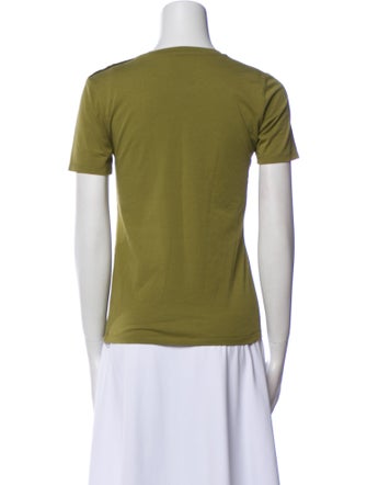 Balmain Graphic Print Crew Neck T-Shirt