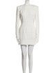 Balmain Crew Neck Mini Dress
