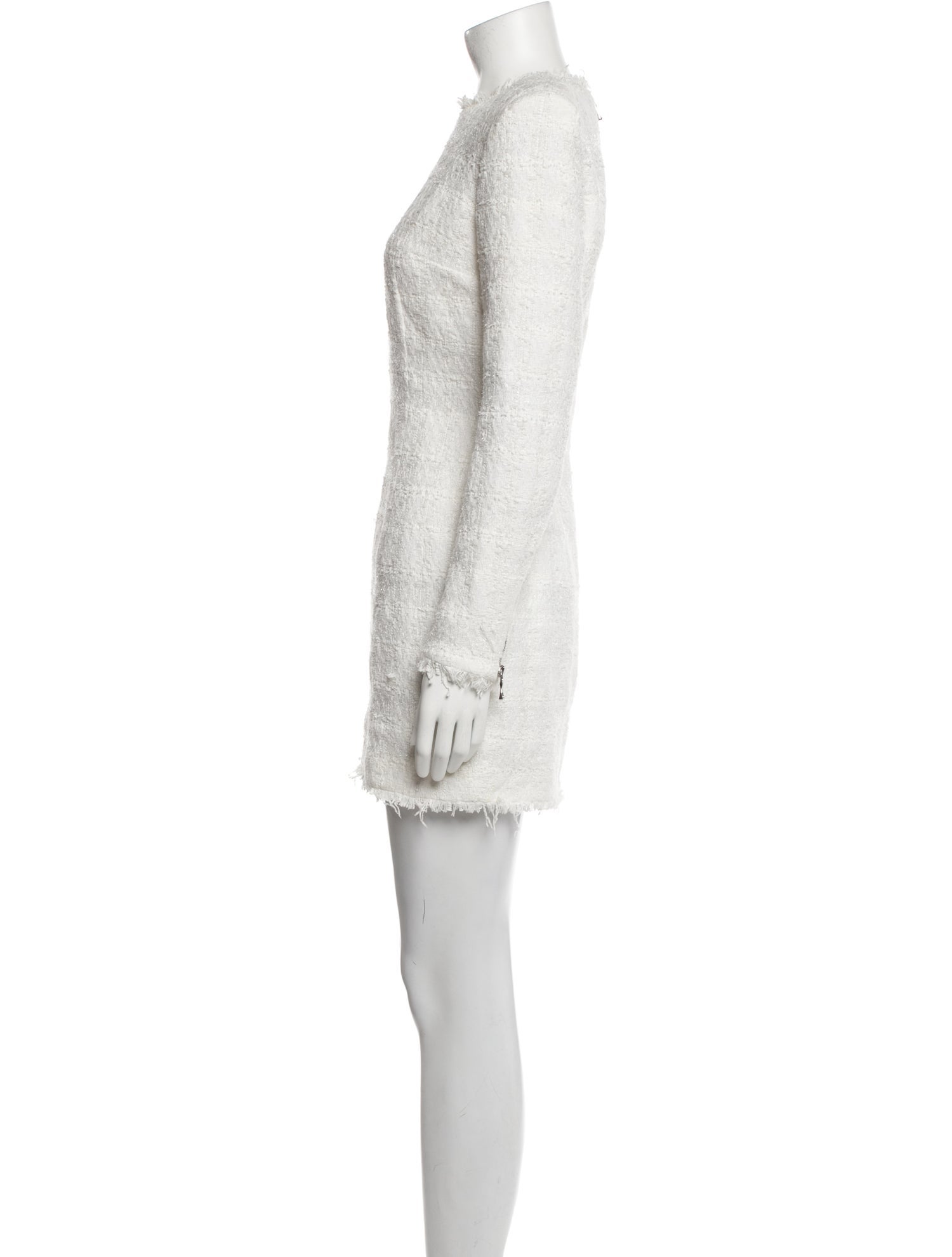 Balmain Crew Neck Mini Dress