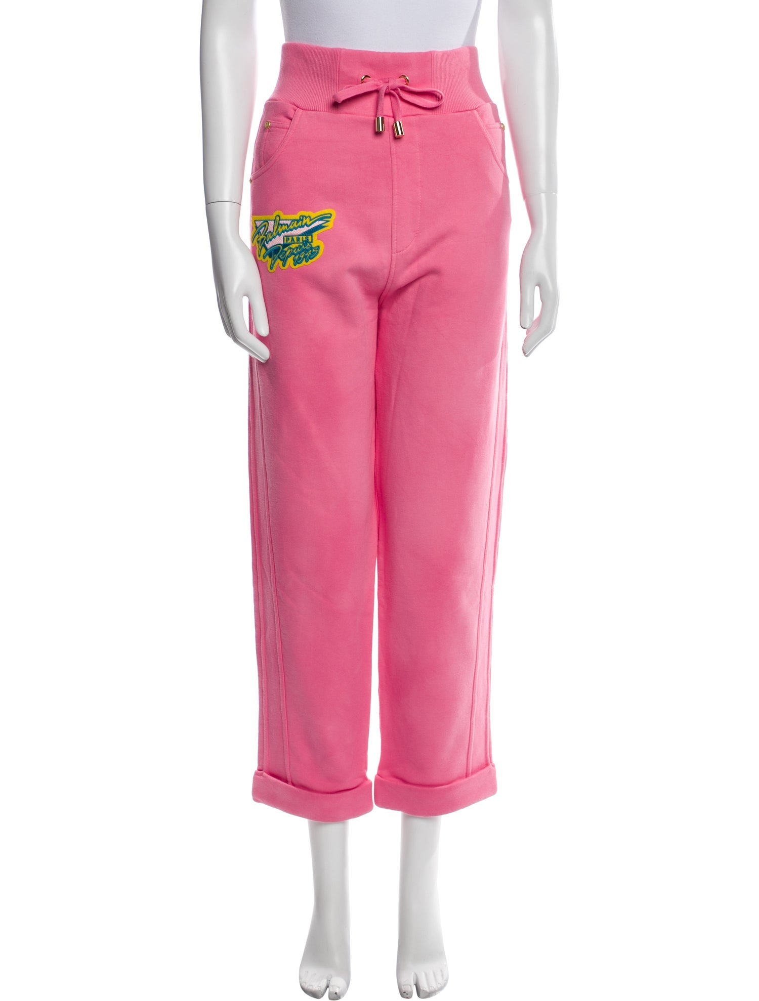 Balmain Graphic Print Sweatpants