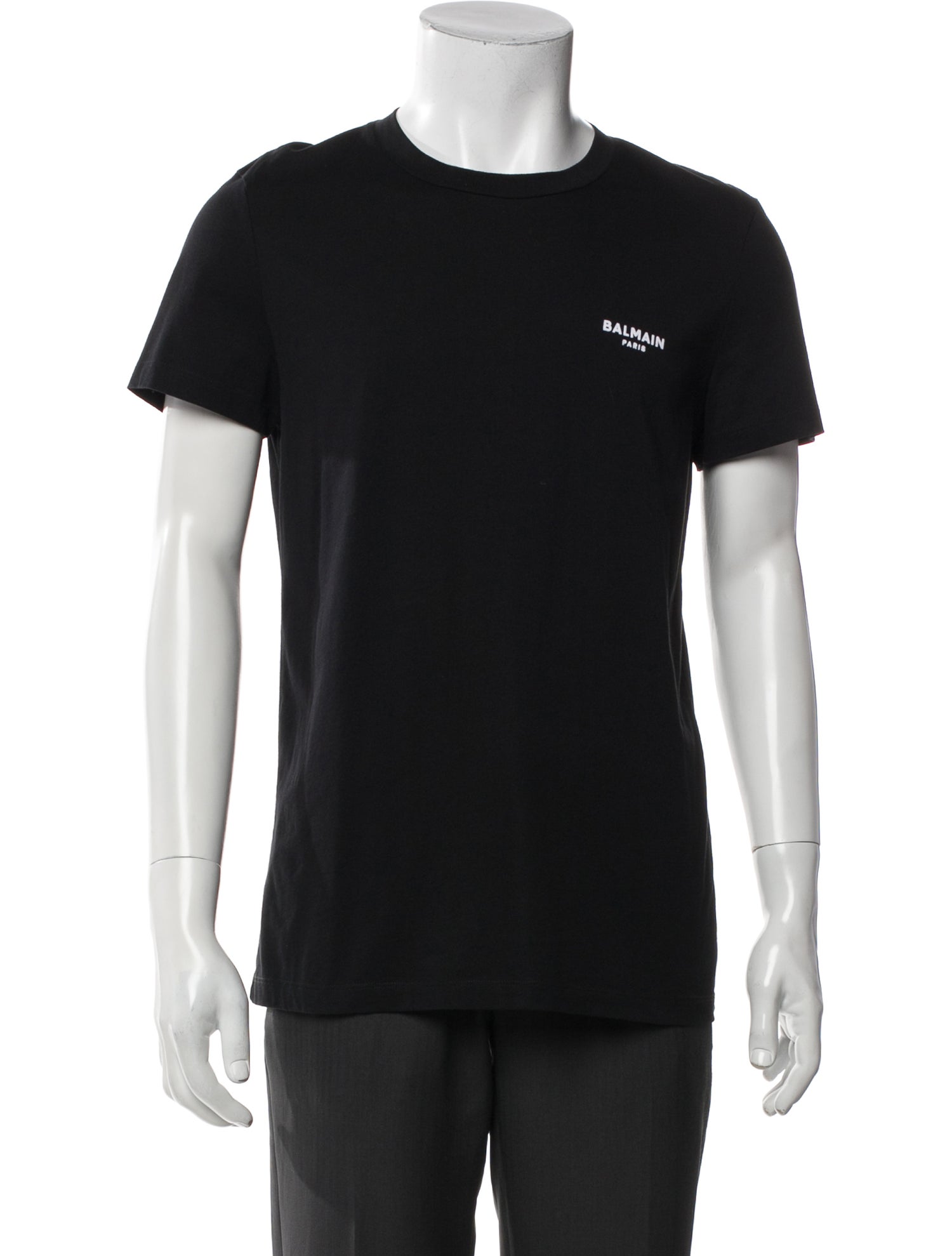 Balmain Crew Neck Short Sleeve T-Shirt