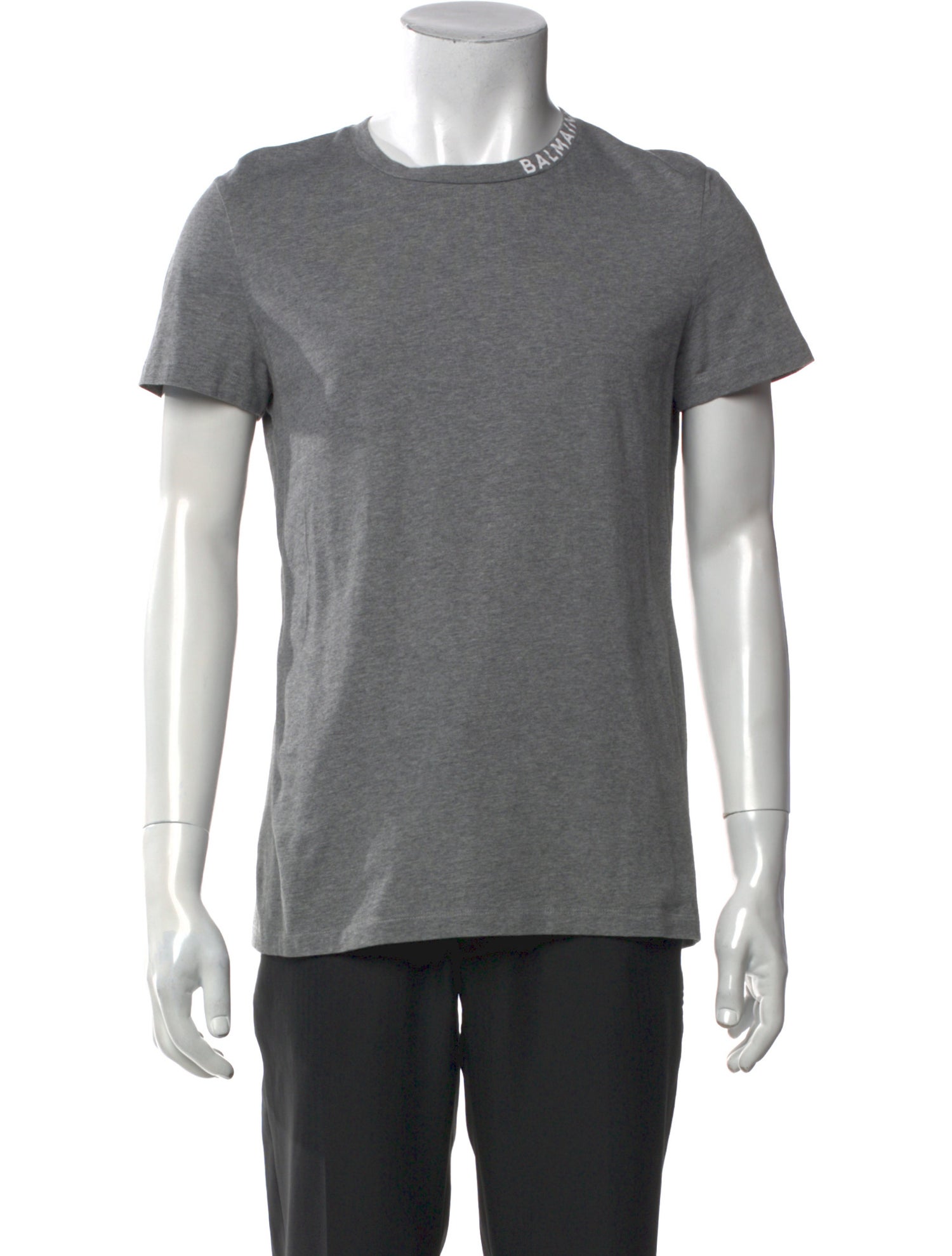 Balmain Crew Neck Short Sleeve T-Shirt
