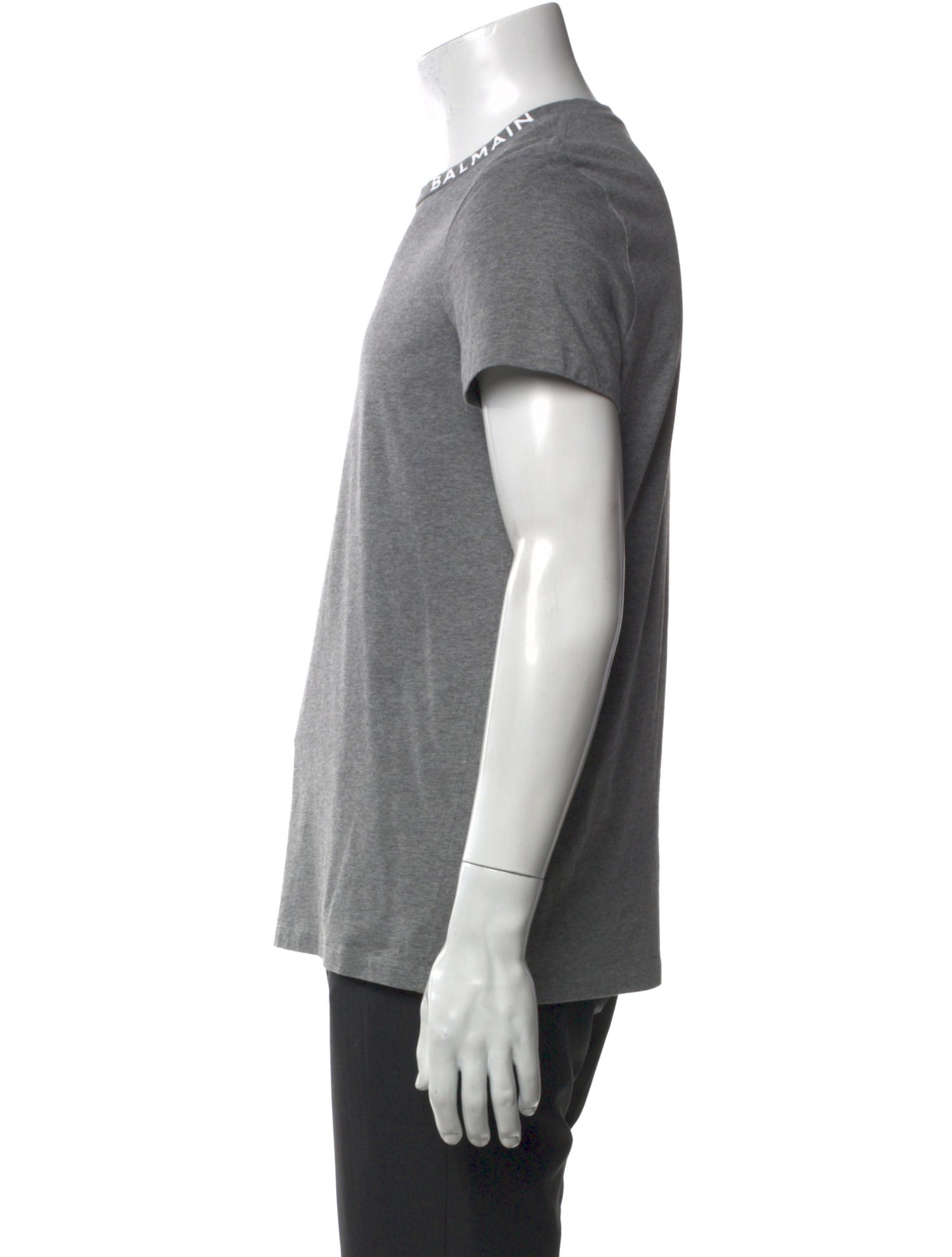 Balmain Crew Neck Short Sleeve T-Shirt