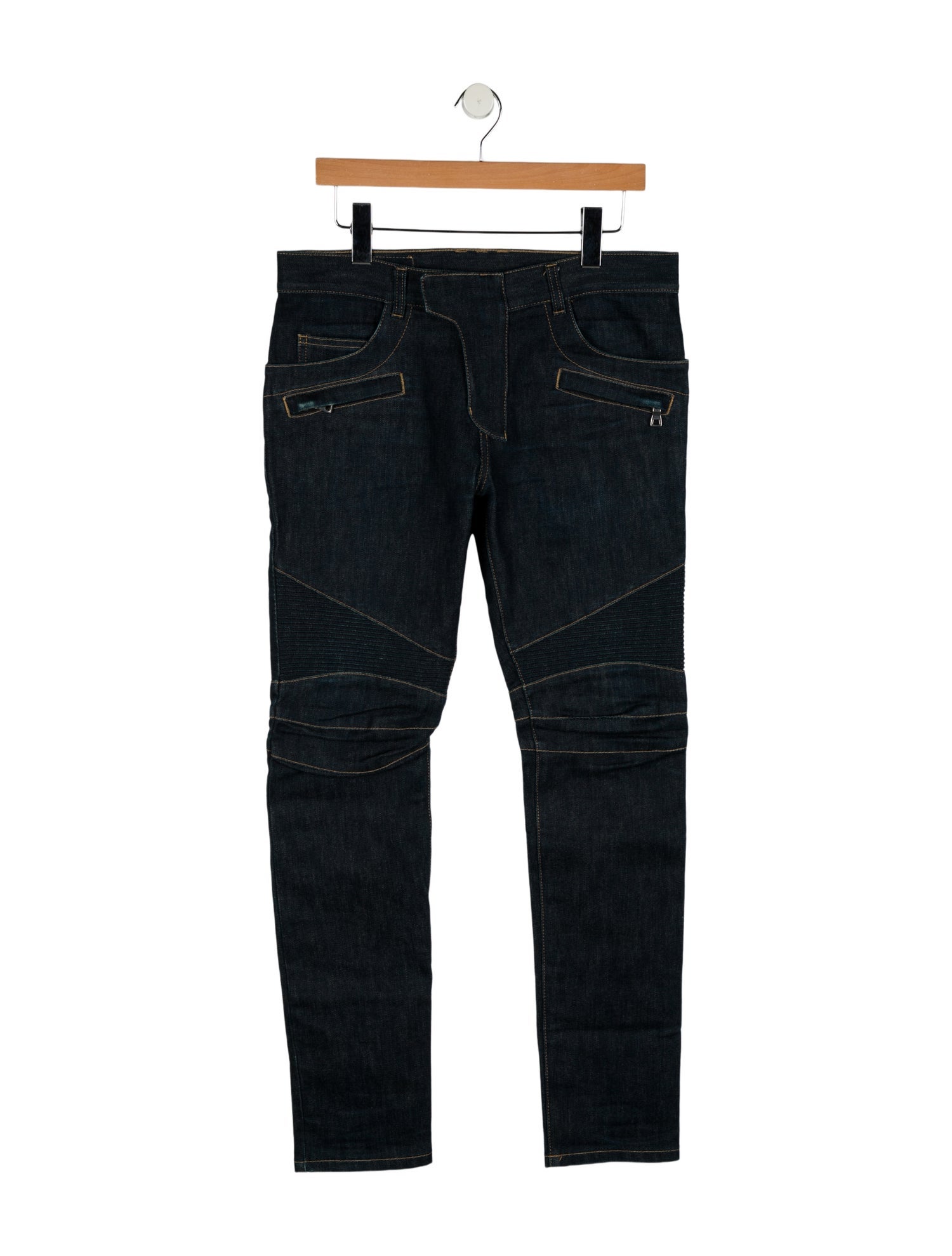 Balmain Moto Jeans
