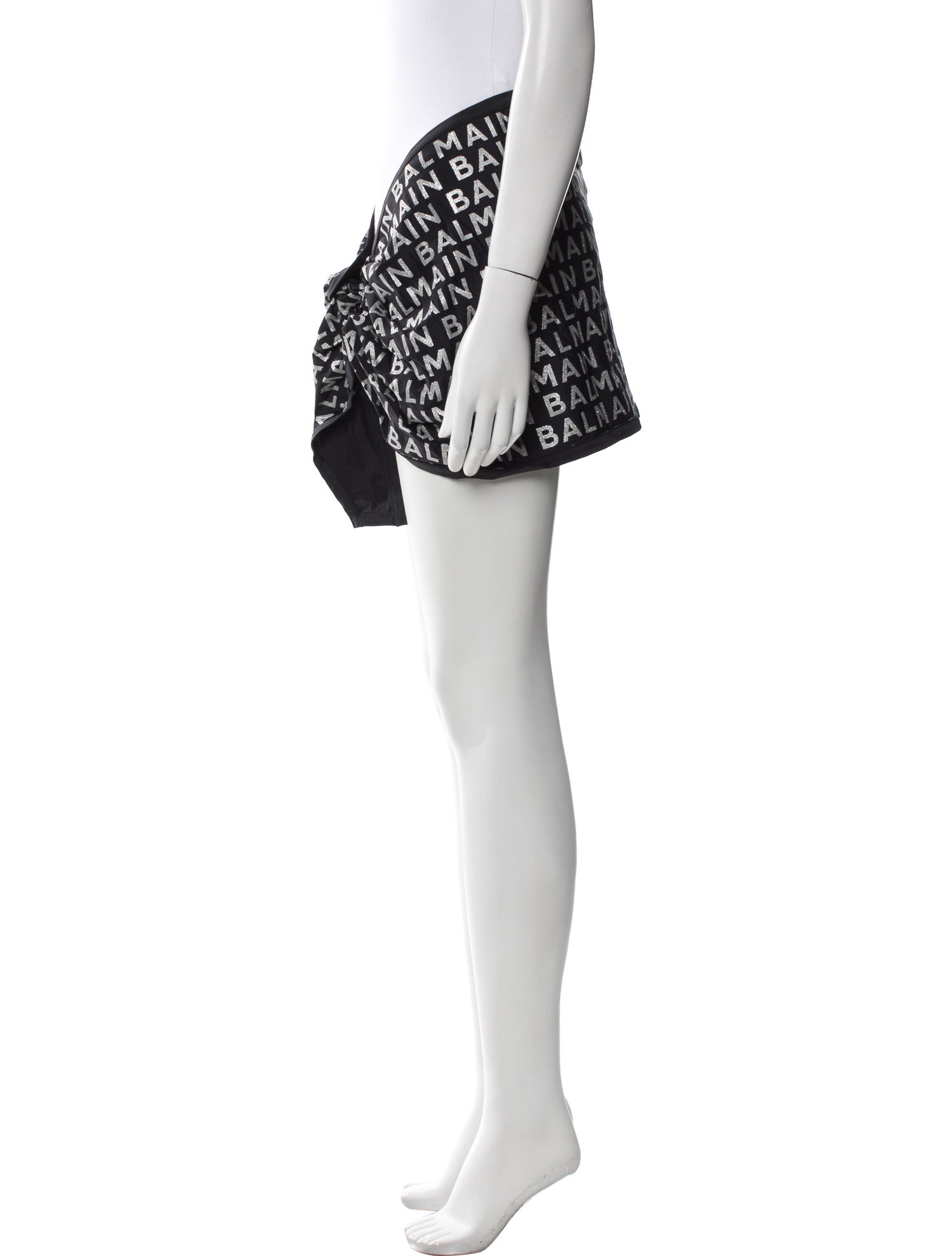 Balmain Printed Glitter Accents Cover-Up