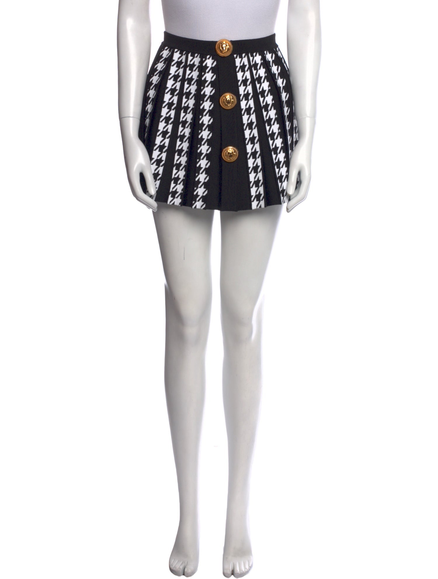 Balmain Printed Mini Skirt