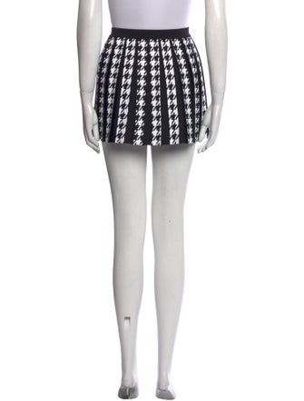 Balmain Printed Mini Skirt