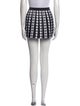 Balmain Printed Mini Skirt