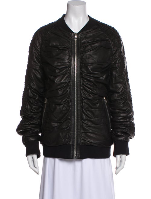 Balmain Lambskin Bomber Jacket