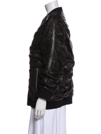 Balmain Lambskin Bomber Jacket