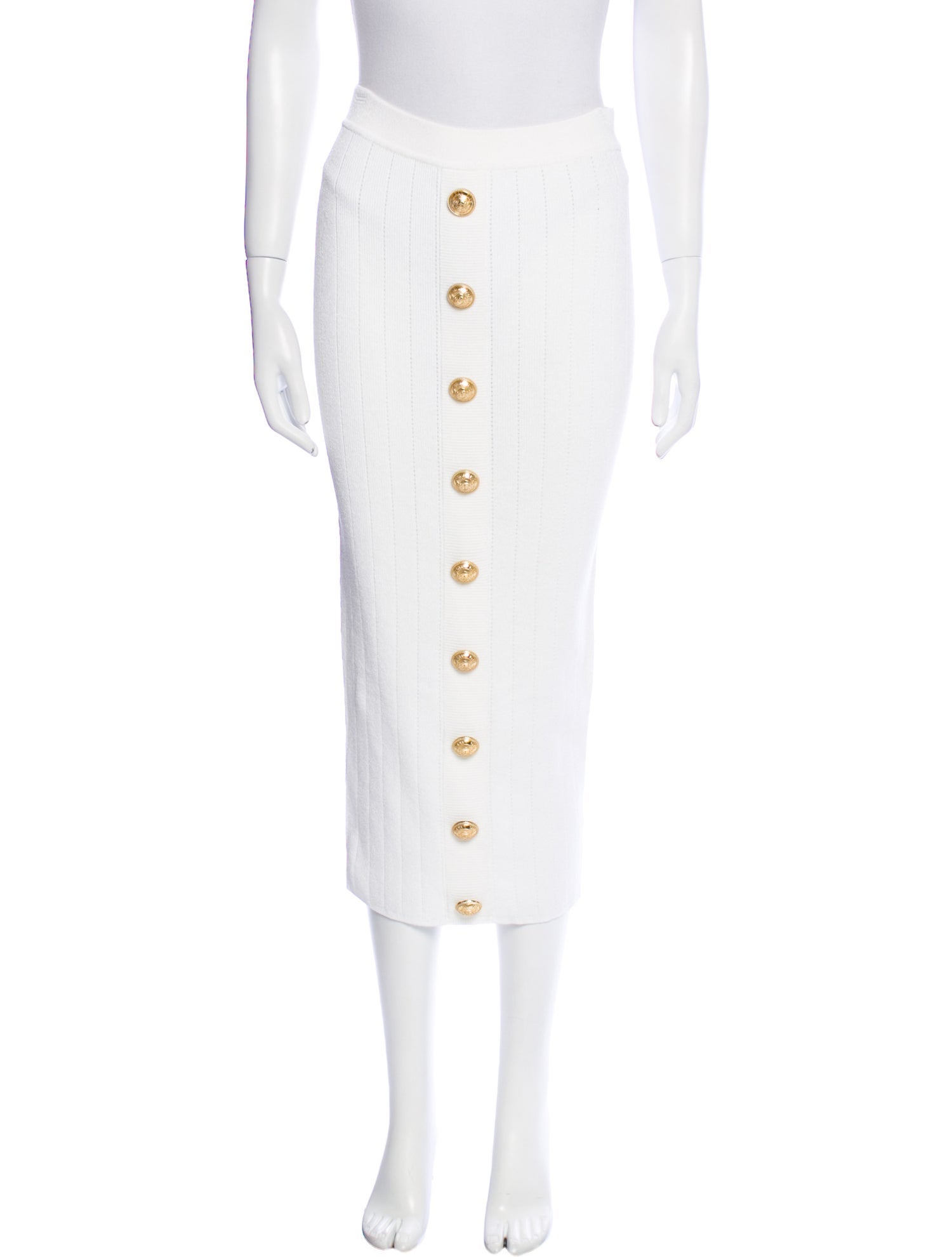 Balmain Midi Length Skirt