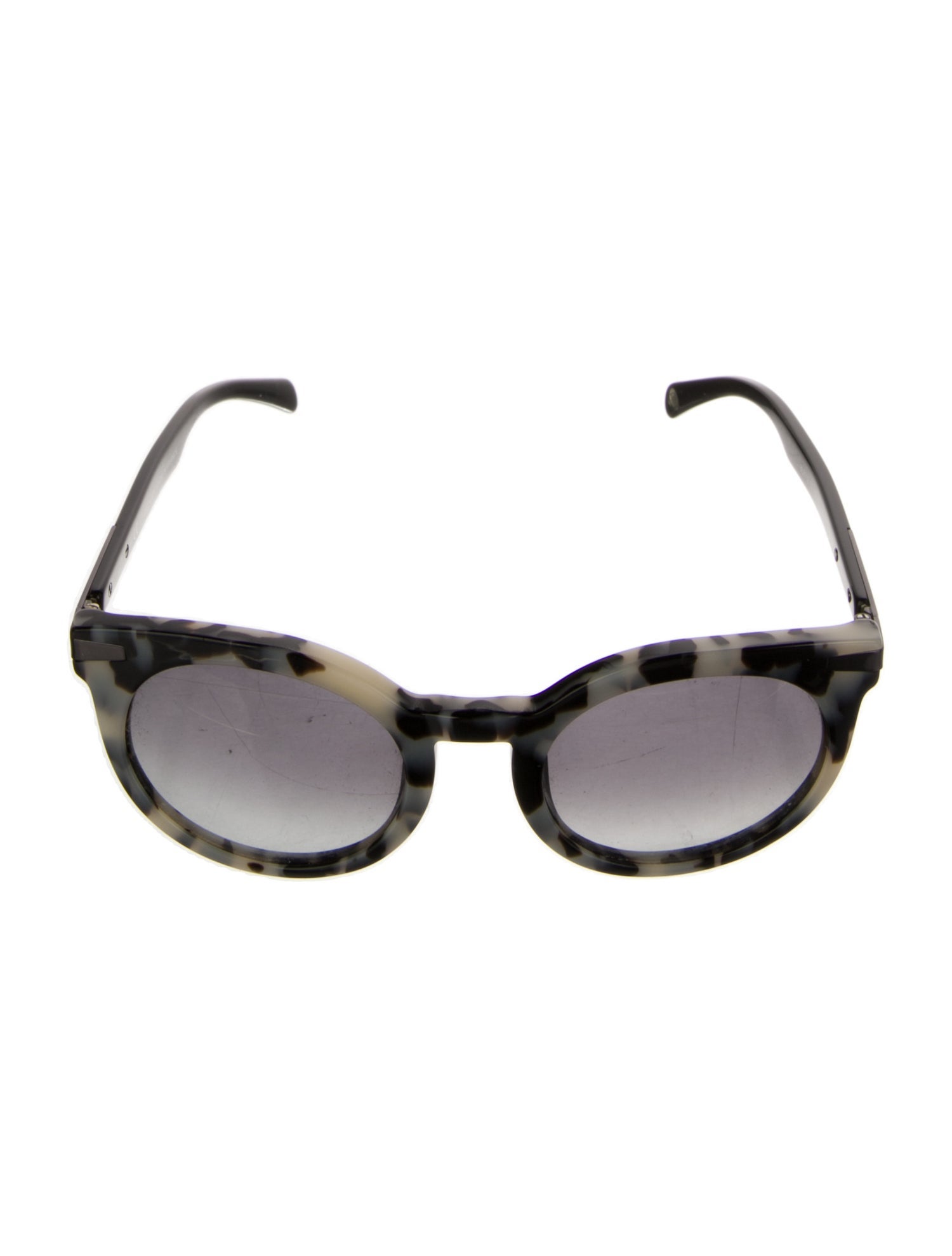 Balmain Round Gradient Sunglasses