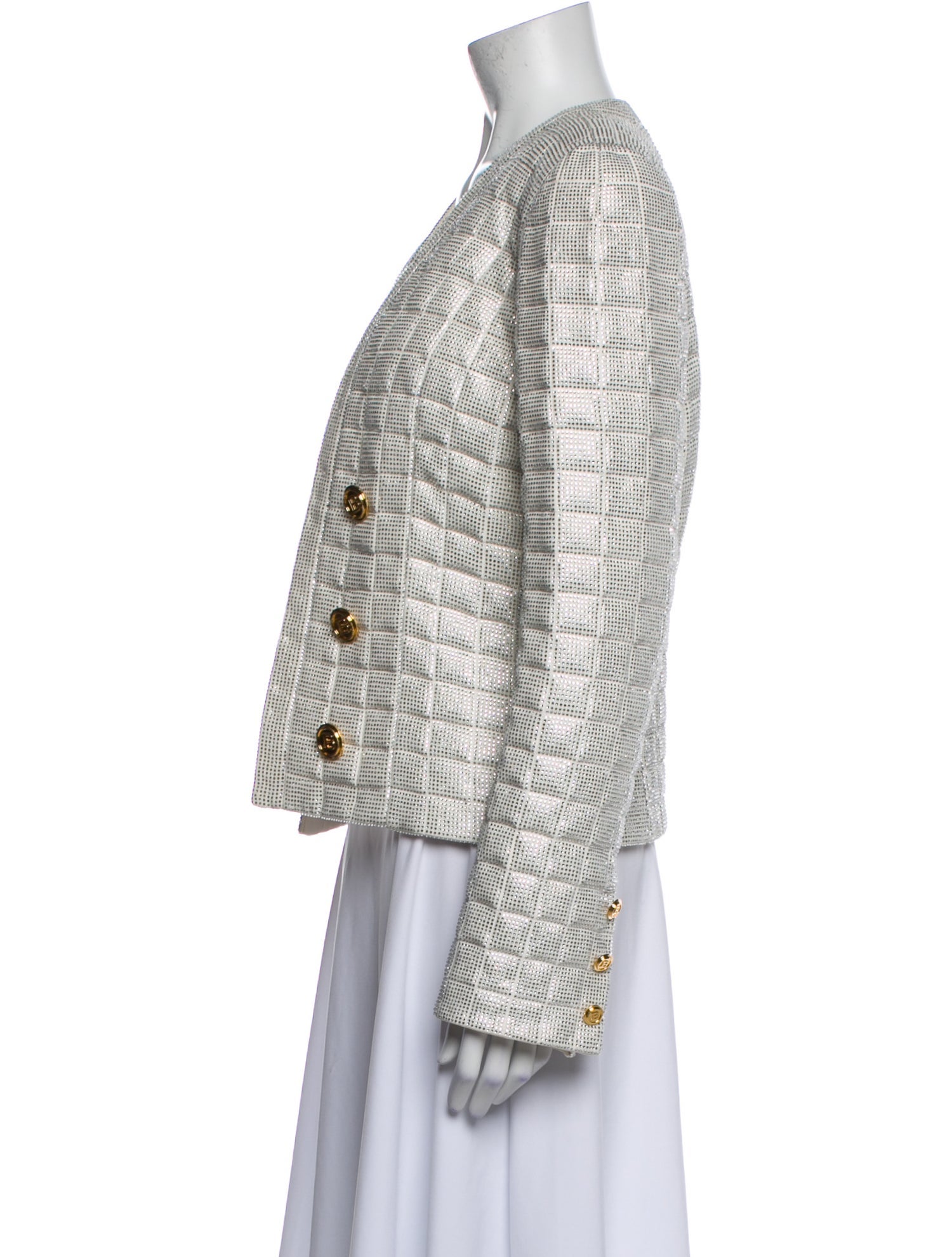 Balmain Silk Evening Jacket