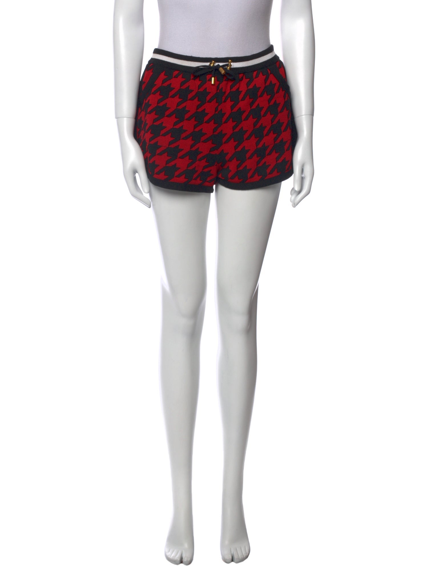 Balmain Merino Wool Mini Shorts