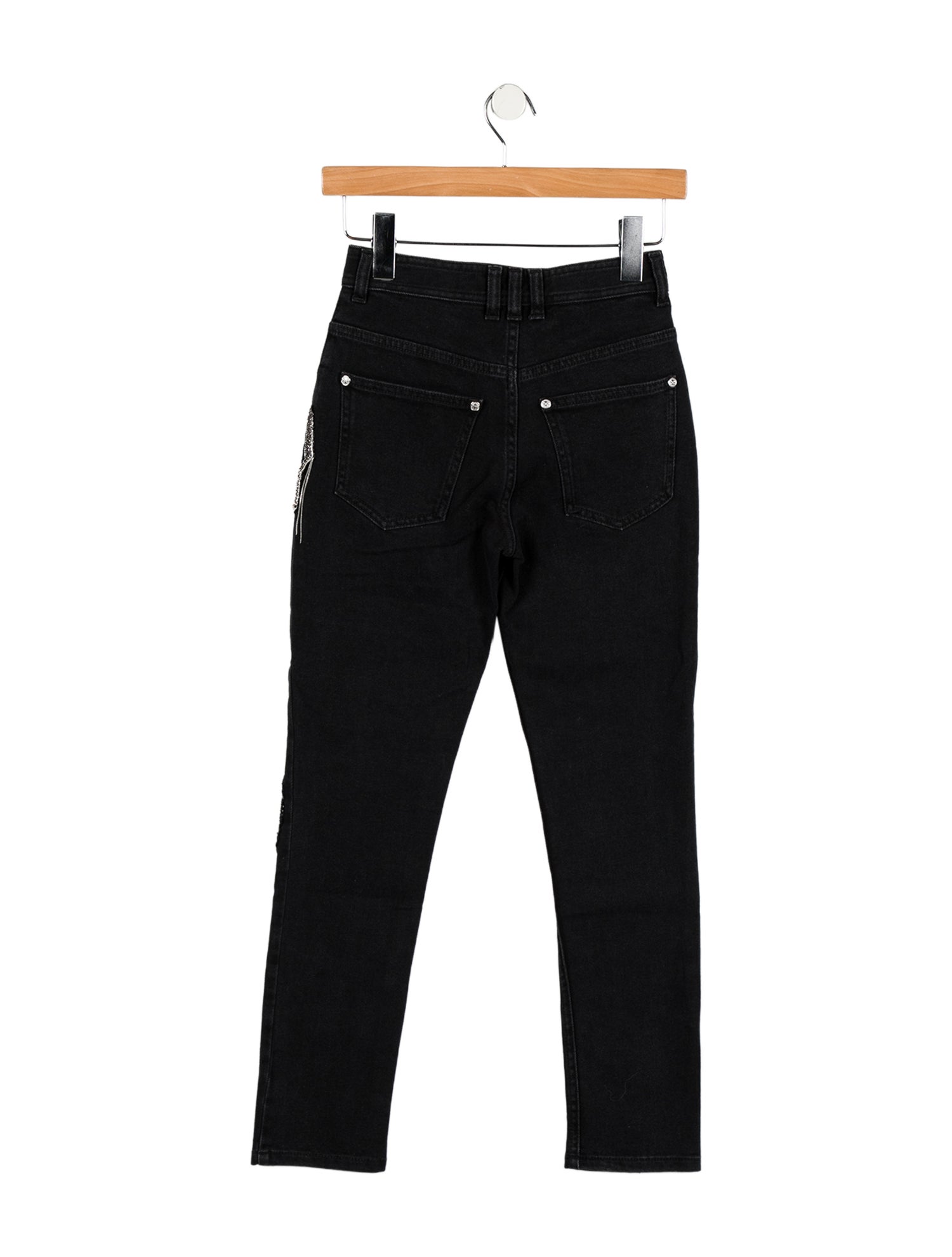 Balmain Mid-Rise Skinny Leg Jeans w/ Tags